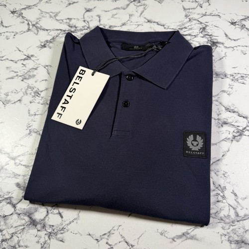 Polo uomo belstaff deep - uomo, navy