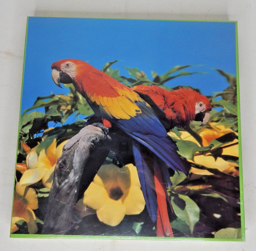 Puzzle vintage birds - puzzle, of