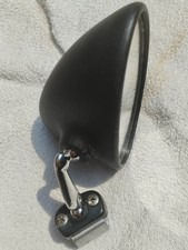 Specchietto Nero Californian by  Vitaloni originale FIAT 500 Auto Epoca Morsetto