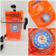 Swatch Midi Pop Aquafun PMK122 1992 – NOS – Rare Vintage Original Box