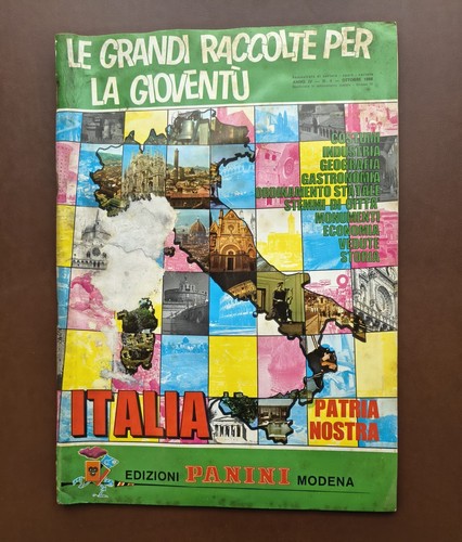 Album figurine italia patria - album,