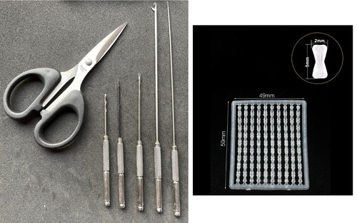 6pc acciaio inox - inox, esca