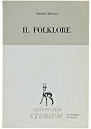 Folklore paolo toschi - folklore,