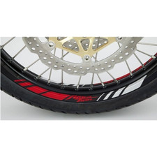 HONDA KIT ADESIVI CERCHI COLORE ROSSO PER CRF1000 2020-23        08F70-MKS-E20ZD