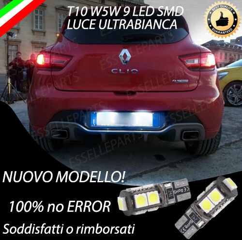 Coppia luci targa led - targa,
