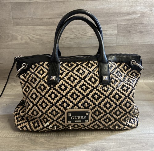 Borsa guess design tessuto - borsa,