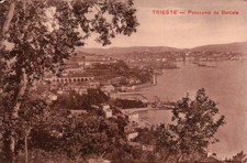 CARTOLINA DEL 1912 - TRISTE VIAGGIATA - OCCUPAZIONE AUSTRIACA