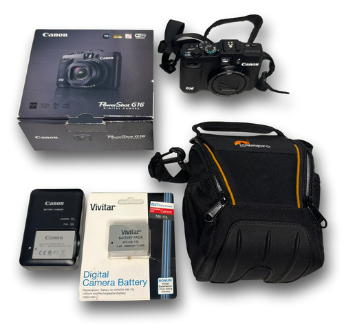 Canon powershot g16 nero - canon, 3,0"