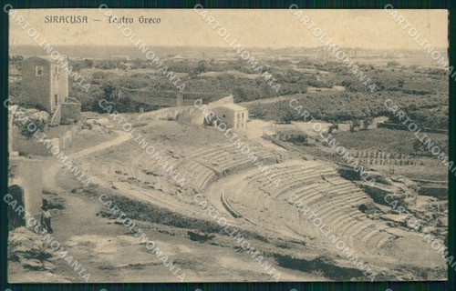Siracusa città teatro greco - siracusa,