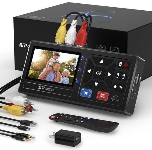Portta convertitore vhs a - convertitore,