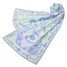 Emilio Pucci stola seta blu