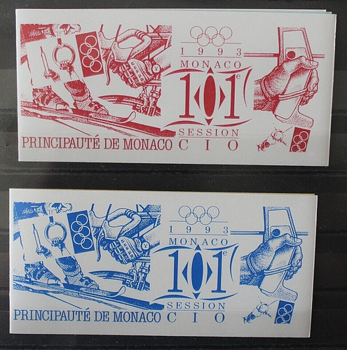 Monaco 1993 olimpiadi libretti - monaco,