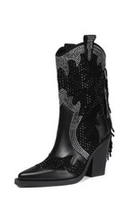 Scarpe stivali western donna