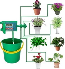 Sistema di Irrigazione a goccia automatico 10 vasi - controller a batterie