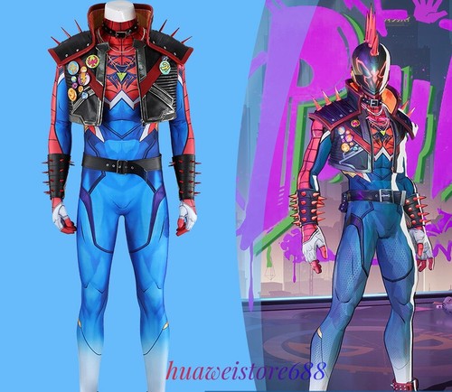 Costume spider punk marvel - costume,