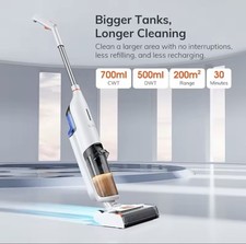 ASPIRAPOLVERE LAVAPAVIMENTI SENZA FILI, AUTOPULENTE, DOPPIO SERBATOIO ILIFE W90