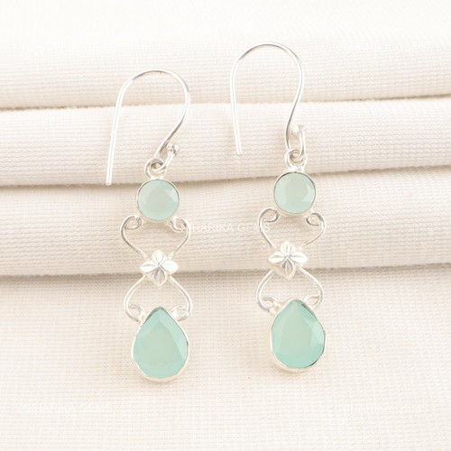 Orecchini goccia con - a,