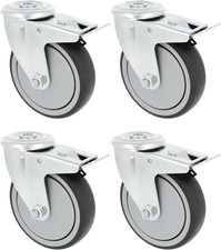 - Set 4 Ruote Con Freno per