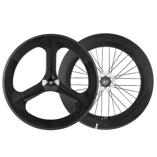 Ruote bici pista carbonio