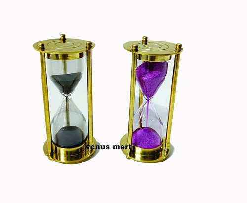 Timer sabbia ottone - timer,
