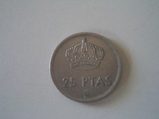 MONETA SPAGNA 25 PESETAS