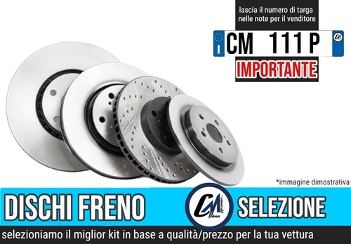 Kit dischi freno anteriori - kit,