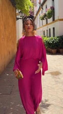 ABITO ZARA IN RASO CON