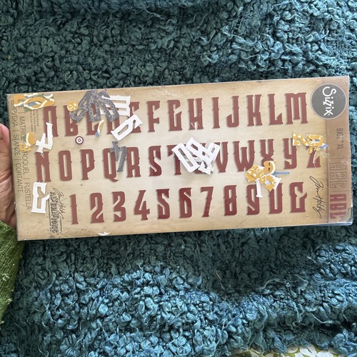 Sizzix bigz die - sizzix, wonderland