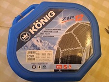 CATENE DA NEVE Auto Konig Zip 12  Nuovo Mai Utilizzate 