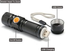 Mini torcia led usb - mini,