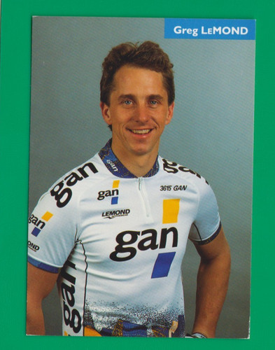 Cyclisme carte cycliste greg - carte,