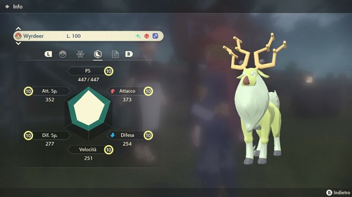 Wyrdeer alfa shiny - shiny, 6iv