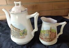 Caffettiera e lattiera Richard Ginori Doccia Per Gazzetta Del Popolo