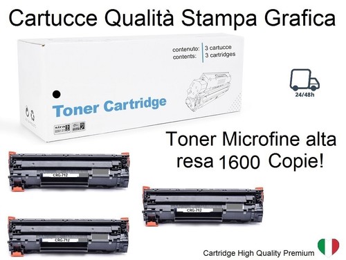 Toner 712 3pz - -, 1600