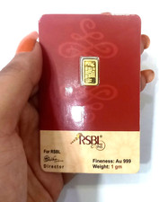 1 Grammi 24Kt 999 Purezza Vero