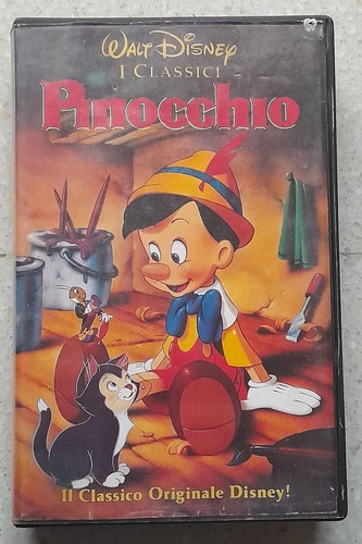 Vhs pinocchio classici di - pinocchio,