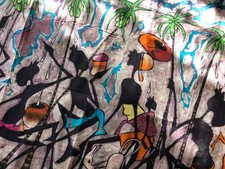 quadro etnico in batik