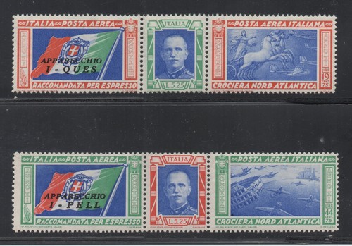 Regno 1933 trittici - -,