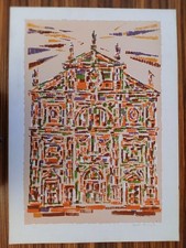 Litografia colori anni - a, 70