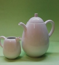 RICHARD GINORI TEIERA LATTIERA PORCELLANA BIANCA DISEGNO MODERNO 