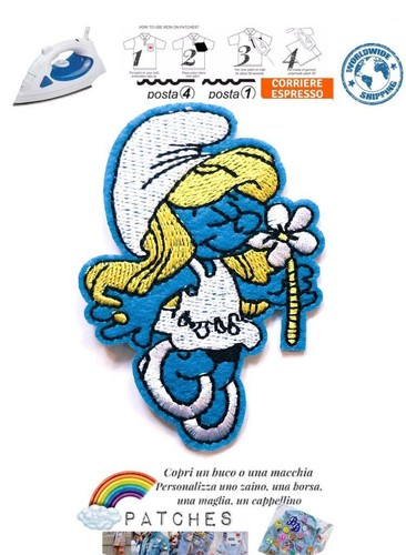Patch the smurfs - smurfs, smurfette
