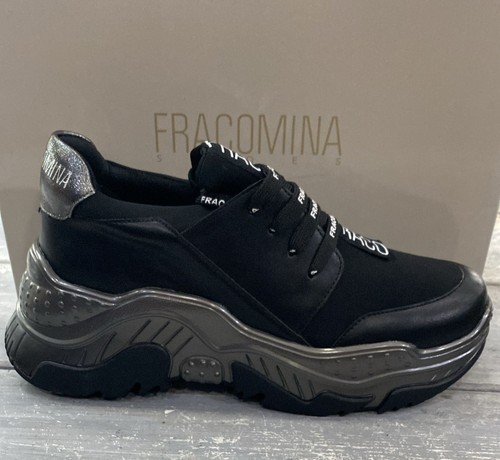 Fracomina sneakers donna nero - fracomina,