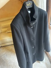 Giaccone nero lana Tee Time Tg. L