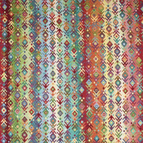 Tessuto decorativo colorato