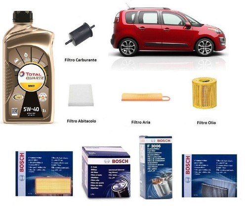 Kit filtri tagliando bosch - tagliando, +
