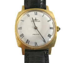 Elegante orologio da polso vintage  uomo donna Dugena Festa anni 50 Made Swiss