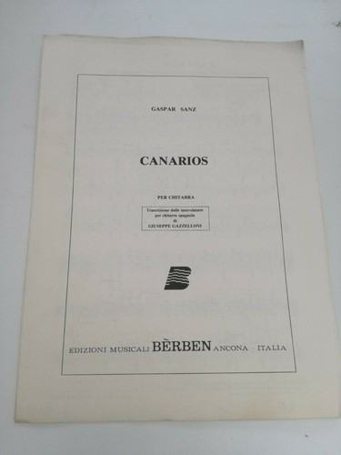 Canarios gaspar sanz berben - sanz,