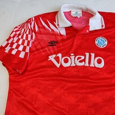 Vtg 90s napoli umbro jersey - napoli,