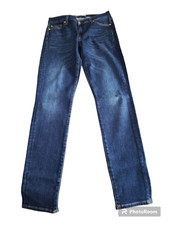 Jeans 7 For All Mankind donna 28 elasticizzato vita alta skinny