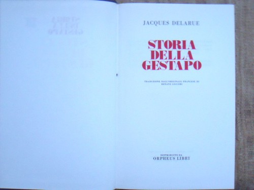 Storia della gestapo jacques - storia,